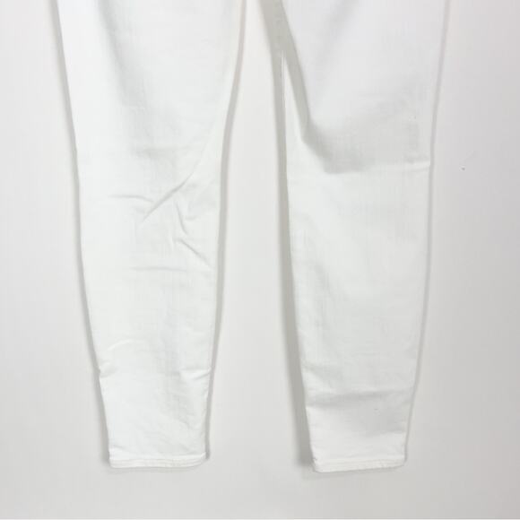 J. Crew Lookout High Rise Toothpick Jean in White - Picture 8 of 9